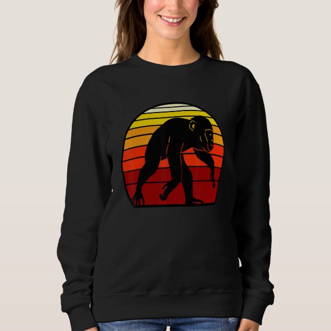 Sudadera Love Monkeys Space Chimpanzee (Anverso)