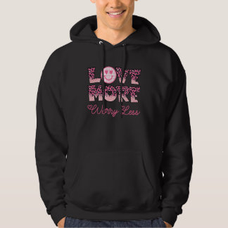 Sudadera Love More Worry Less Valentine's Day Smile Face