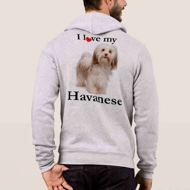Sudadera Love My Havanese Hoodie (Reverso)