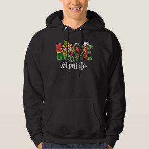 Sudadera Love Pineapple Stethoscope Watermelon Lpn Life Sum