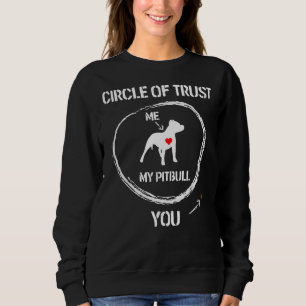Sudadera Love Pitbull Circle Of Trust My Pitbull