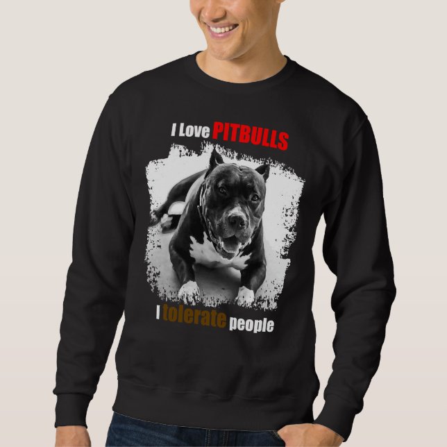 Sudadera Love Pitbulls (Anverso)