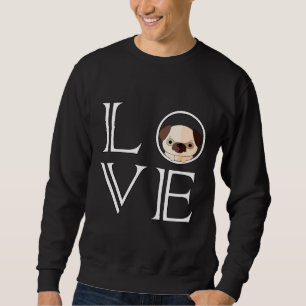 Sudadera Love Pug, Pug, Pug Lover, Pug Love Fop Scoop T-