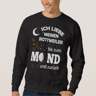 Sudadera Love Rottweiler Moon