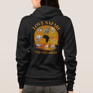Sudadera LOVE SAFARI Veni Vidi Amavi Grupo Reunión