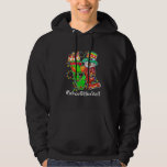 Sudadera LOVE School Office Staff Snowman Santa Hat Christm<br><div class="desc">Amo personal de oficina escolar Snowman Santa Hat Navidades encienden camiseta</div>