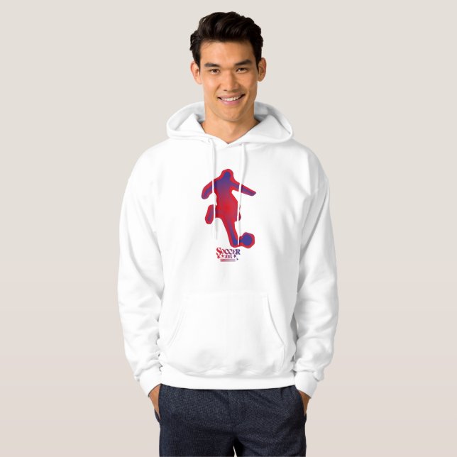 SUDADERA LOVE SOCCER BY MASANSER PIXELAT (Anverso completo)