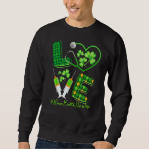 Sudadera Love St Patrick S Home Health Enfermera Life Irish