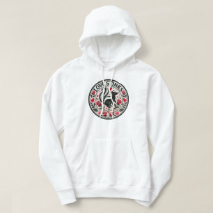 Sudadera Love Stinks Skunks El día de San Valentín