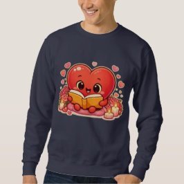 Sudadera Love Stories Begin Within the Heart
