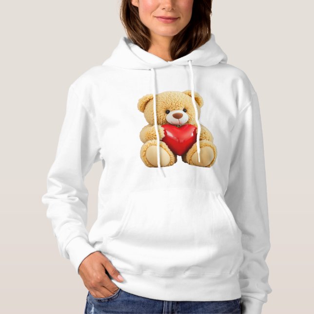 Sudadera Love Teddy (Anverso)