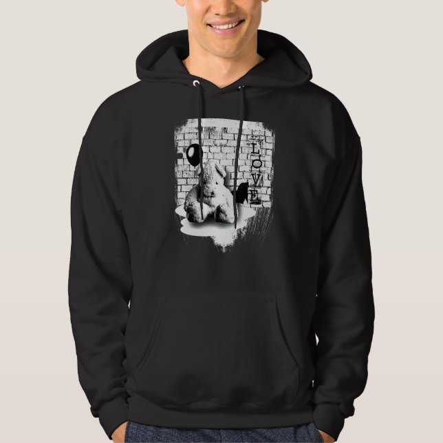 Sudadera Love Teddy Cuddy Bear Triste (Anverso)