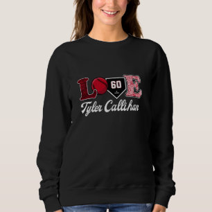 Sudadera Love Tyler Callihan Cincinnati Baseball MLBPA