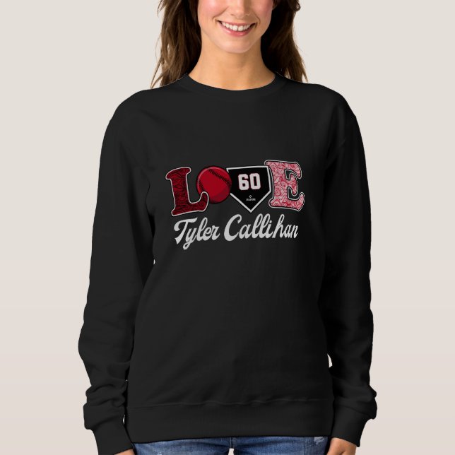 Sudadera Love Tyler Callihan Cincinnati Baseball MLBPA (Anverso)