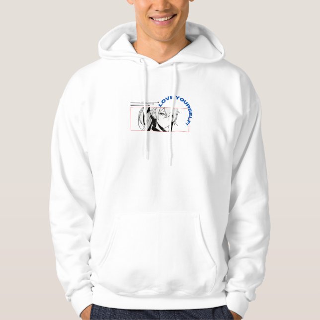 Sudadera Love Yourself Hoodie / T-Shirt – Minimalist Self-L (Anverso)