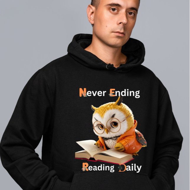 Sudadera Lover Wise Owl del Libro (Subido por el creador)