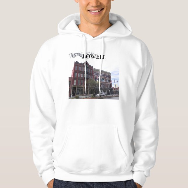 SUDADERA LOWELL MASSACHUSETTS (Anverso)