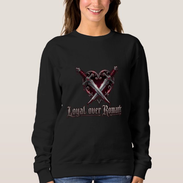 Sudadera lOYAL Over Romantic (Anverso)