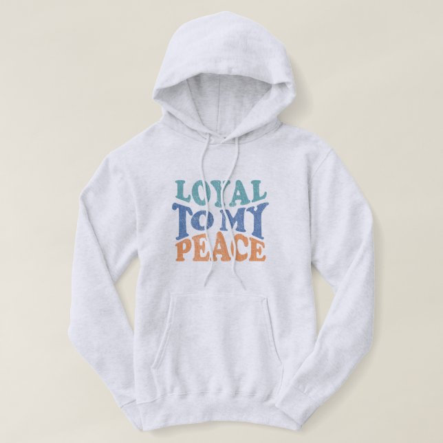 Sudadera Loyal to My Peace  Men's T-Shirts (Diseño del anverso)