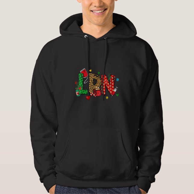 Sudadera LPN Nurse Christmas Family Group Nursing (Anverso)