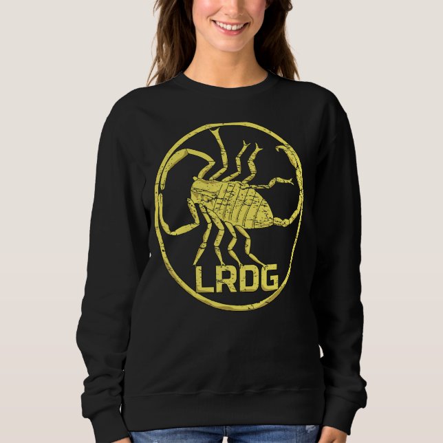 Sudadera Lrdg Británico Grupo de Expertos sobre el Desierto (Anverso)