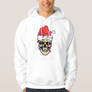 Sudadera Luces de los Navidades de cráneo