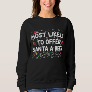 Sudadera Luces De Navidad Más Propensas A Ofrecerle Una Cer