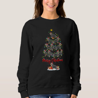 Sudadera Luces de Navidad Santa Perro Cocker Spaniel Inglés