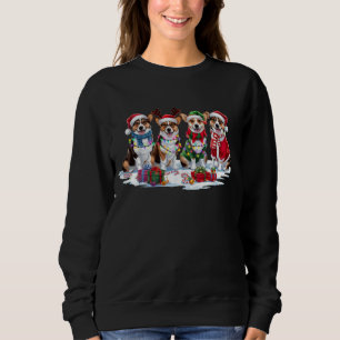 Sudadera Luces de Navidades Corgi - Diseño Adorable