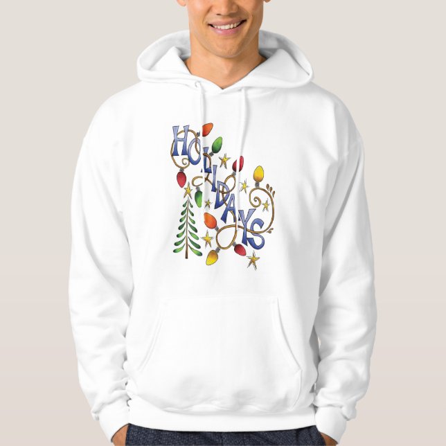 Sudadera Luces de vacaciones (Anverso)