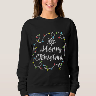 Sudadera Luces navideñas de Feliz