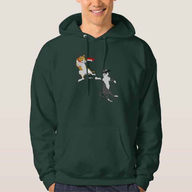 Sudadera Lucha contra el gato (Anverso)