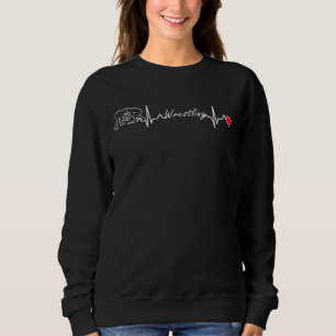 Sudadera Lucha contra el latido del corazón Tee Mma Bjj Pul