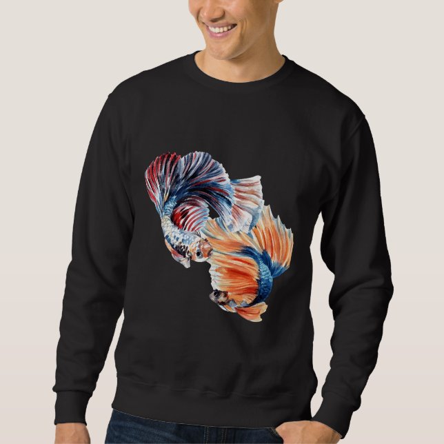 Sudadera Lucha contra la pesca Betta (Anverso)