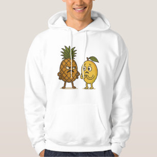 Sudadera Lucha contra las frutas - Muestreo de piña vs.