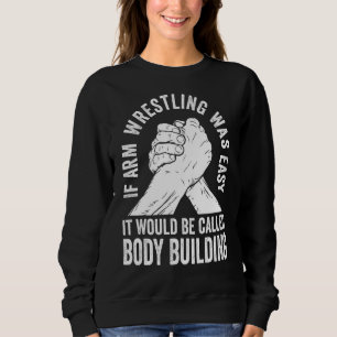 Sudadera Lucha De Brazos Y Diseños De Lucha De Mano Para La