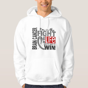 Sudadera Lucha de mi cáncer de cerebro de la vida