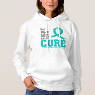 Sudadera Lucha del cáncer ovárico para una curación