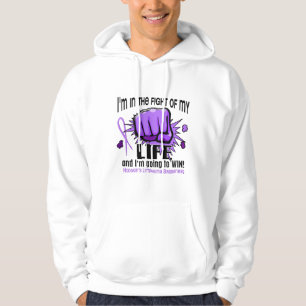 Sudadera Lucha del linfoma de mi Hodgkin de la vida 2