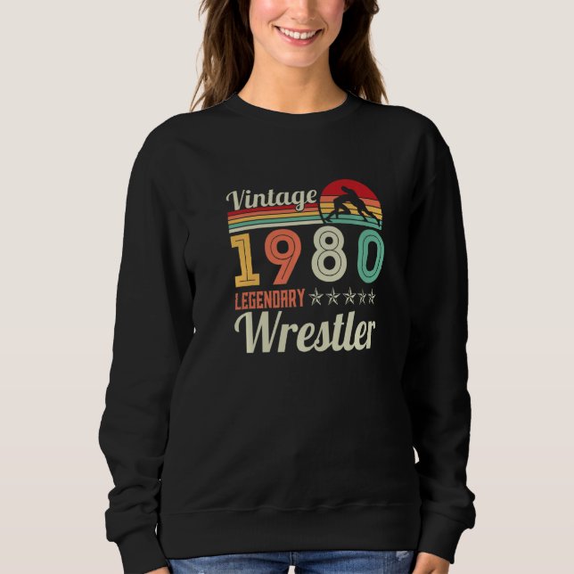 Sudadera Lucha legendaria de 1980 (Anverso)