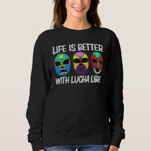 Sudadera Lucha Libre Art Para Hombres Mujeres Lucha Contra 
