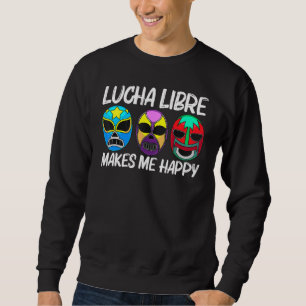 Sudadera Lucha Libre Art Para Hombres Mujeres Lucha Contra 