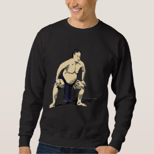 Sudadera Lucha Sumo Luchador de Sumo Vintage Retro Sumo_14