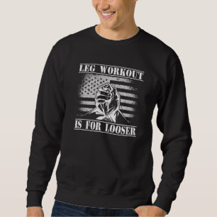 Sudadera Luchador de brazo músculo bandera de EE. UU. lucha