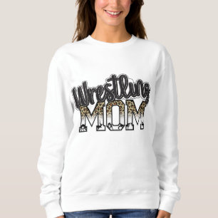 Sudadera Luchando Con La Madre Leopard Dones De Lucha Graci