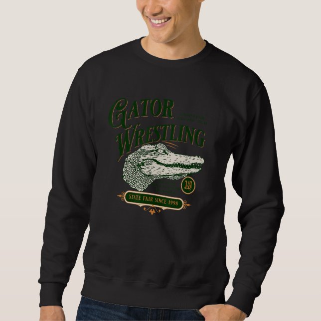 Sudadera Luchando contra el cocodrilo cocodrilo coligador c (Anverso)