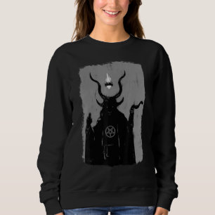 Sudadera Lucifer Portador de Luz Satánico Oculto Baphomet C