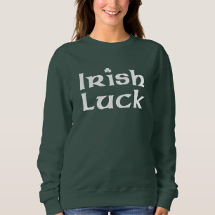 Sudadera Luck irlandés