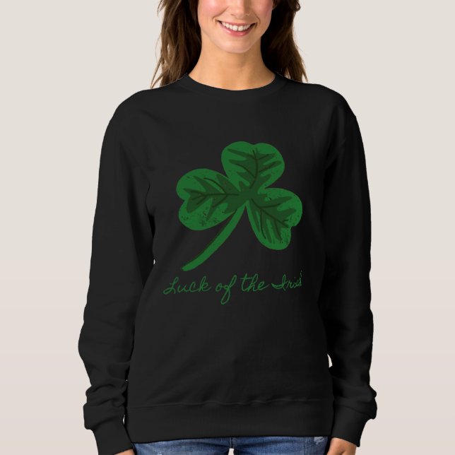 Sudadera Luck of the Irish (Anverso)
