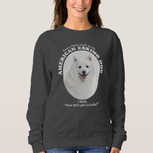 Sudadera Lucky American Eskimo Dog